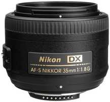 Объектив Nikon 35mm f/1.8G AF-S DX Nikkor (00000002114)