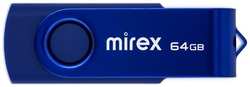 USB-флешка Mirex Swivel 64GB USB2.0 Deep Blue (13600-FMUSDB64)