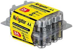 Батарейки Navigator 94 786 LR6 (АА), 1.5V, 24 шт (NBT-NE-LR6)