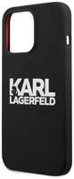 Чехол Karl Lagerfeld для iPhone 13 Pro Max, черный (KLHCP13XSLKLRBK)