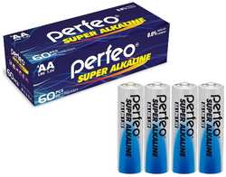 Батарейки PERFEO LR6 (AA) Super Alkaline, 60 шт (PF_3639)