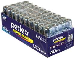 Батарейки PERFEO Super Alkaline AAA (LR03), 40 шт (PF_C4974)