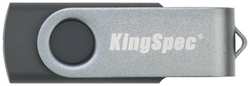 USB-флешка KingSpec Stick KU2U 256GB USB2.0 Silver (KU2U-256 S)