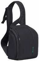 Рюкзак для зеркальной фотокамеры RivaCase Green Mantis 7470 (PS) SLR Sling Case Black