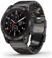 Смарт-часы Garmin Fenix 7X Pro Sapphire Solar Edition Carbon DLC Titanium with Band (010-02778-10)