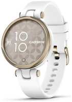 Смарт-часы Garmin Lily Sport Edition Cream Gold Bezel with White Case and Silicone Band (010-02384-00)