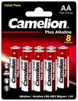 Батарейки Camelion Plus Alkaline SP4 LR03 (AAA), 1,5В, 8 шт