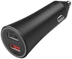 Автомобильное зарядное устройство Xiaomi Mi 37W Dual-Port Car Charger (GDS4147GL)