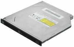 Оптический привод LiteOn Slim DVDRW 12.7 SATA Black (DS-8AESH-0)
