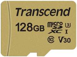 Карта памяти Transcend 500S microSDXC 128GB (TS128GUSD500S)
