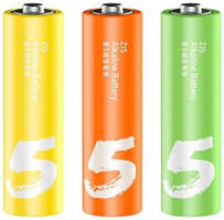 Батарейки ZMI Rainbow Z15/LR6 (АА), Z17/LR03 (AAA), 12 шт (337562)