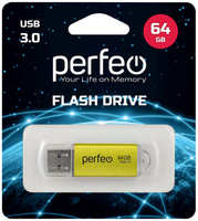 USB-флешка PERFEO C14 Metal Series 64GB (PF-C14Gl064ES)