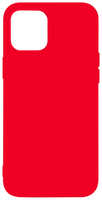 Чехол DF для iPhone 12 Pro Max, силикон с микрофиброй, красный (iOriginal-06)