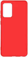 Чехол DF для Samsung Galaxy A52 (4G / 5G), силикон с микрофиброй, красный (sOriginal-29)