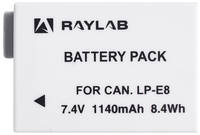 Аккумулятор для фотокамеры RAYLAB 1140 мАч (RL-LPE8)