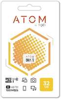 Карта памяти Atom microSDHC UHS-1 U1 32GB (AMSDU1/32GB)