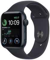 Смарт-часы Apple Watch SE 2022 44mm Midnight Aluminum Case with Midnight Sport Band, размер M / L (MNTG3)