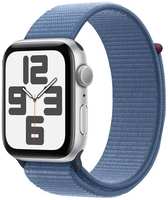 Смарт-часы Apple Watch SE (2023) 40mm Silver Aluminium Case with Winter Blue Sport Loop (MRE33)