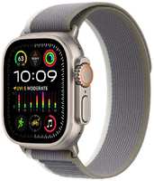 Смарт-часы Apple Watch Ultra 2 49mm Titanium Case with Green / Grey Trail Loop, размер M / L