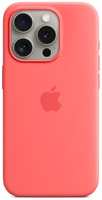 Чехол Apple Silicone Case with MagSafe для iPhone 15 Pro Guava (MT1G3)