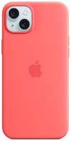 Чехол Apple Silicone Case with MagSafe для iPhone 15 Plus Guava (MT163)