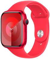 Смарт-часы Apple Watch Series 9 41mm (PRODUCT)RED Aluminum Case with Red Sport Band, размер S / M (MRXG3)