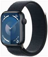 Смарт-часы Apple Watch Series 9 45mm Midnight Aluminium Case with Midnight Sport Loop (MR9C3)