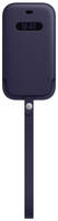 Чехол Apple Leather Sleeve MagSafe для iPhone 12 mini Deep Violet (MK093ZE / A)