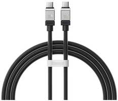 Кабель Baseus CoolPlay Series Fast Charging Cable USB-C/USB-C 100W 1m Black (CAKW000201)