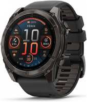 Смарт-часы Garmin Fenix 8 AMOLED Sapphire 51mm Dark Grey / Black