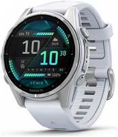 Смарт-часы Garmin Fenix 8 AMOLED 43mm Silver / White