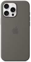 Чехол Apple Silicone Case with MagSafe для iPhone 16 Pro Max Stone Gray (MYYV3)