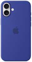 Чехол Apple Silicone Case with MagSafe для iPhone 16 Plus Ultramarine (MYYF3)