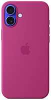 Чехол Apple Silicone Case with MagSafe для iPhone 16 Plus Fuchsia (MYYE3)