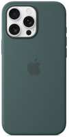 Чехол Apple Silicone Case with MagSafe для iPhone 16 Pro Max Lake Green (MA7V4)