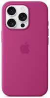 Чехол Apple Silicone Case with MagSafe для iPhone 16 Pro Fuchsia (MYYN3)