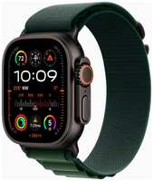 Смарт-часы Apple Watch Ultra 2 49mm Black Titanium Case with Dark Green Alpine Loop, размер Large