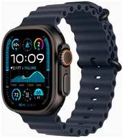 Смарт-часы Apple Watch Ultra 2 49mm Black Titanium Case with Navy Ocean Band, размер Medium