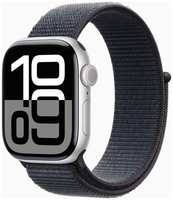 Смарт-часы Apple Watch Series 10 42mm Silver Aluminum Case with Ink Sport Loop, размер Regular