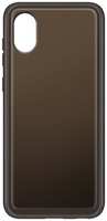 Чехол Samsung Soft Clear Cover для Samsung Galaxy A03 Core, черный (EF-QA032TBEGRU)
