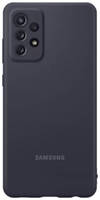 Чехол Samsung Silicone Cover для Galaxy A72 Black (EF-PA725)