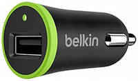 Автомобильное зарядное устройство Belkin Universal Car Charger 1xUSB 2,1А + кабель USB Type-C 1,8 м (F7U002bt06-BLK)