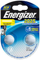 Батарейки Energizer Ultimate Lithium CR2025 BP2, 2 шт