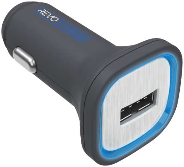 Зарядное устройство автомобильное Revocharge USB 2,4A 9233301