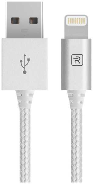 Кабель Revocharge USB - Lightning, серебристый