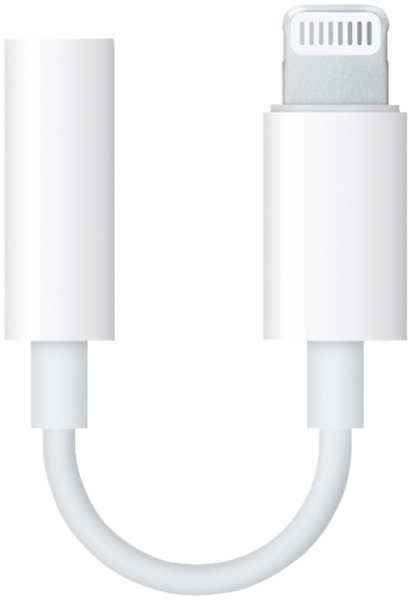 Адаптер Apple Lightning на Jack 3,5 мм белый (MMX62) 9252726