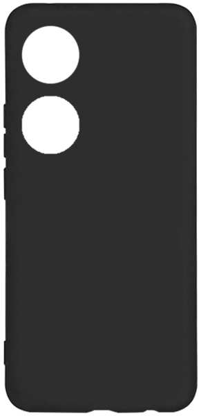 Чехол-крышка LuxCase для realme C33, термополиуретан, черный 92800129
