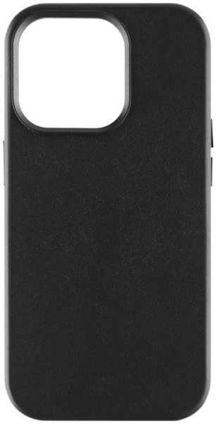 Чехол-крышка Everstone MagSafe для Apple iPhone 14 Pro, кожзам, черный 92800166