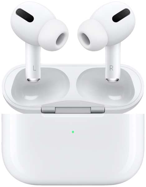 Bluetooth-гарнитура Apple AirPods Pro в футляре с возможностью беспроводной зарядки MagSafe, белая 92806705