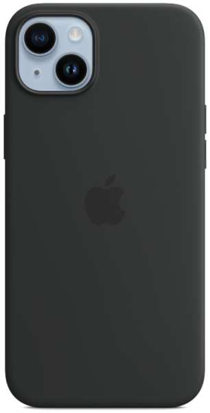 Чехол-крышка Apple MagSafe для iPhone 14, силикон, черный (MPRU3) 92809651